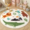 Tapis chambre - Animaux sauvage